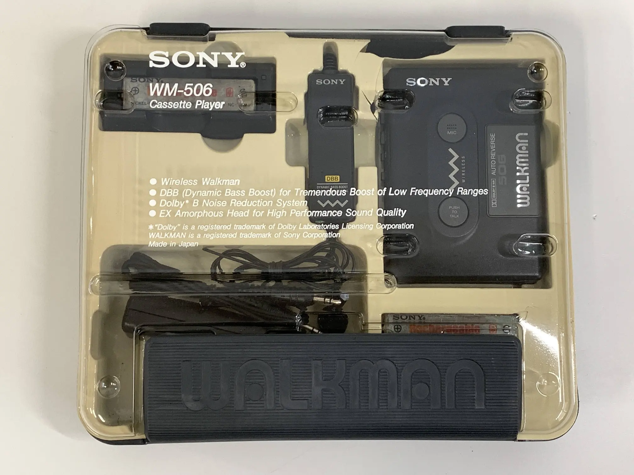 SONY カセットウォークマン WMEX900(動作品) - オーディオ機器