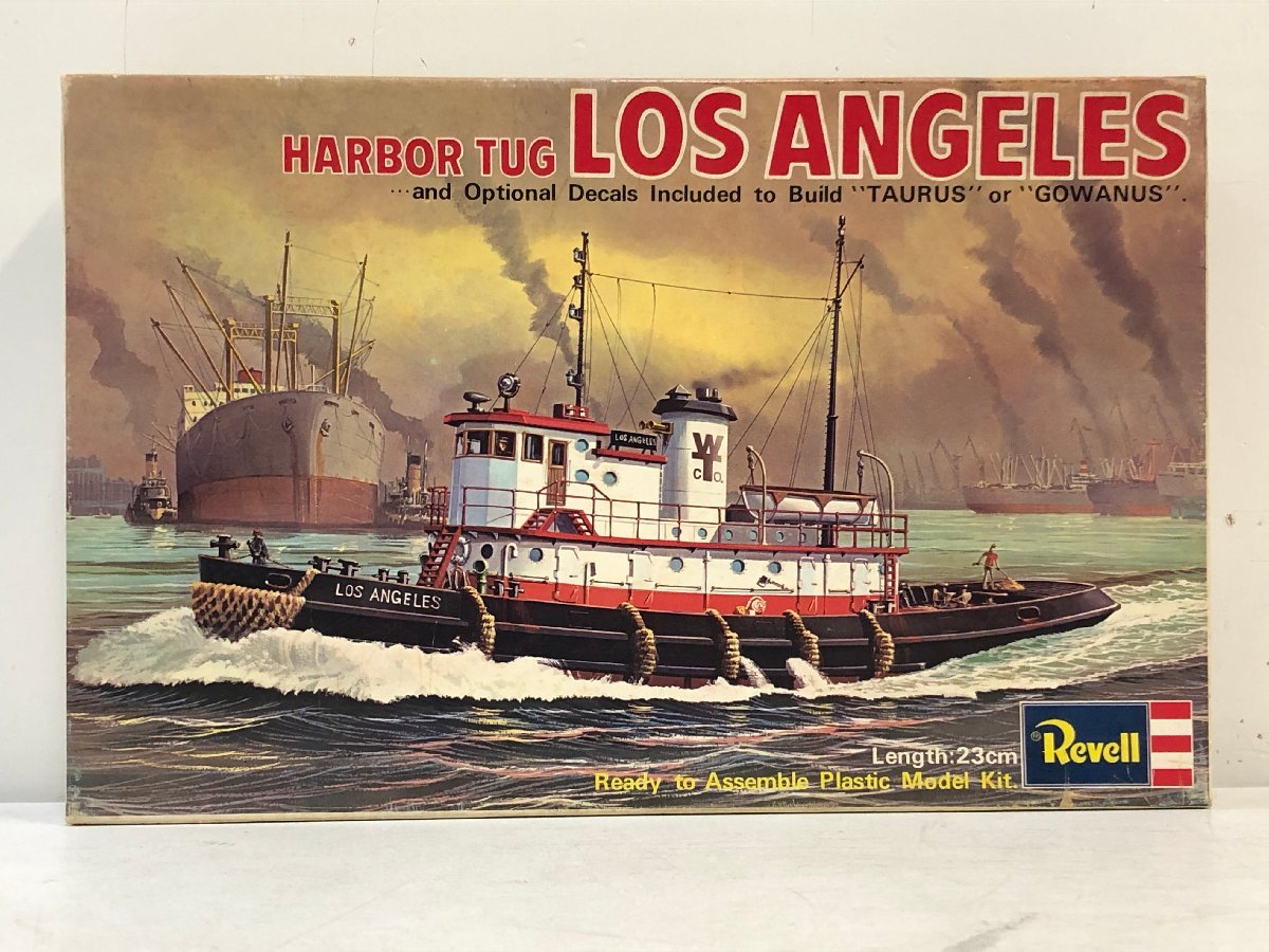REVELL ハーバータグ  ロサンゼルス / HARBOR TUG LOS ANGELS / 未組立 / H-314 プラモデル