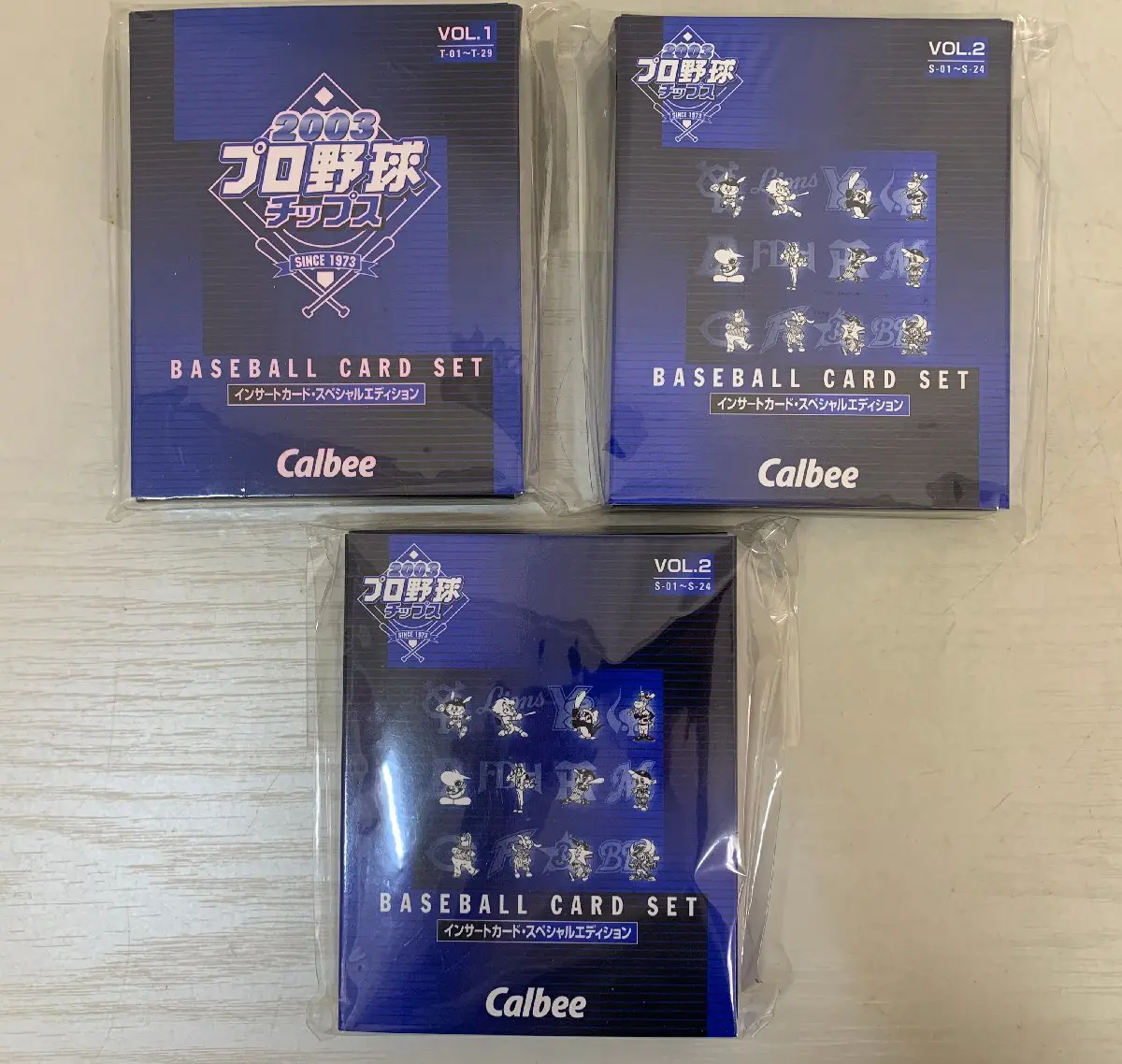 未使用品】カルビー プロ野球チップス 2003 インサートカード