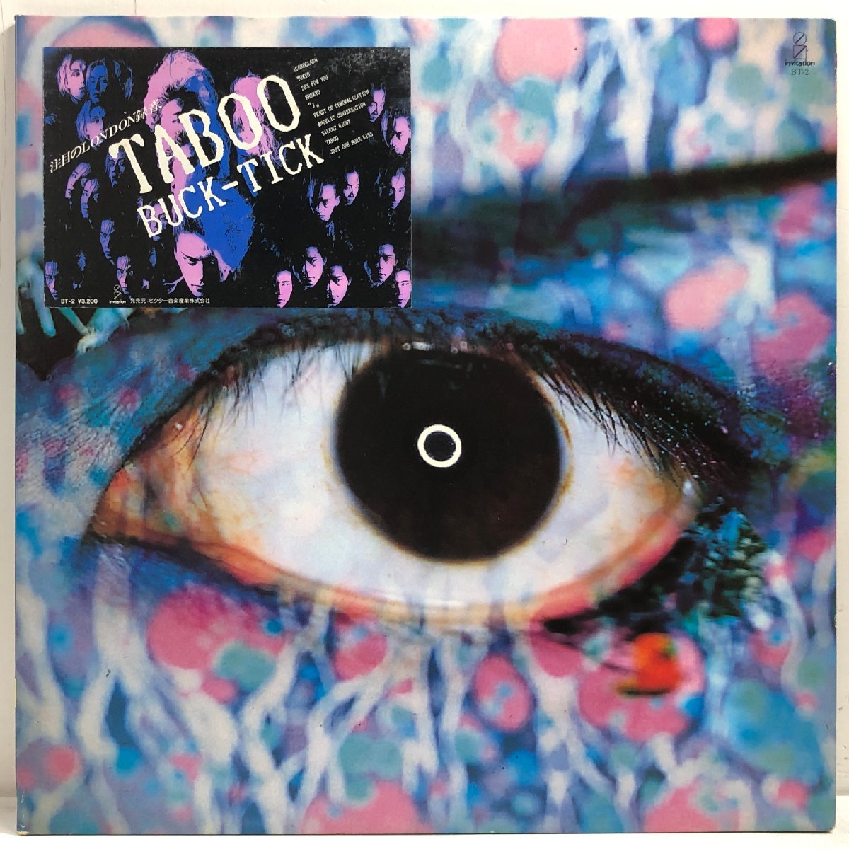 BUCK-TICK / TABOO＜初回限定 LP＞ピクチャーレコード付 / INVITATION BT-2