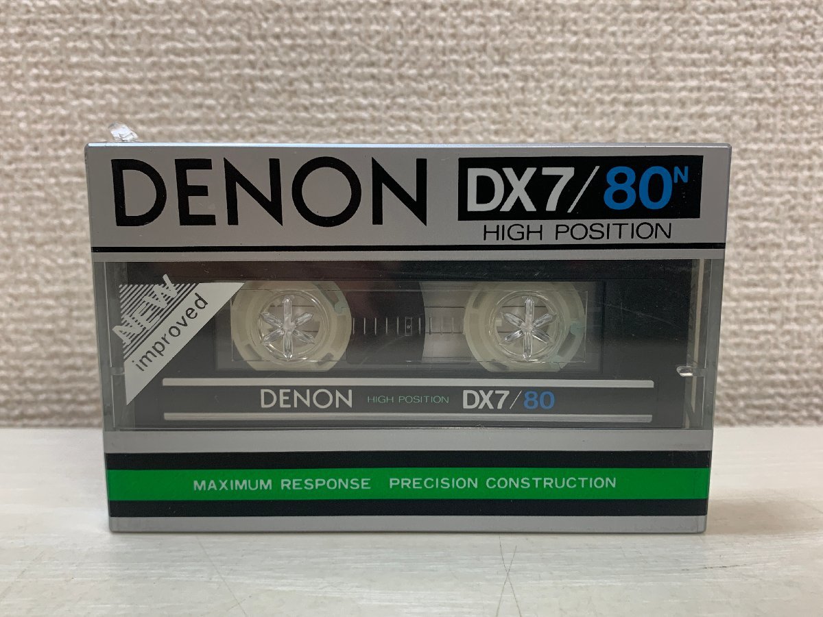 DENON DX7/80N 未開封 カセットテープ ハイポジジョン