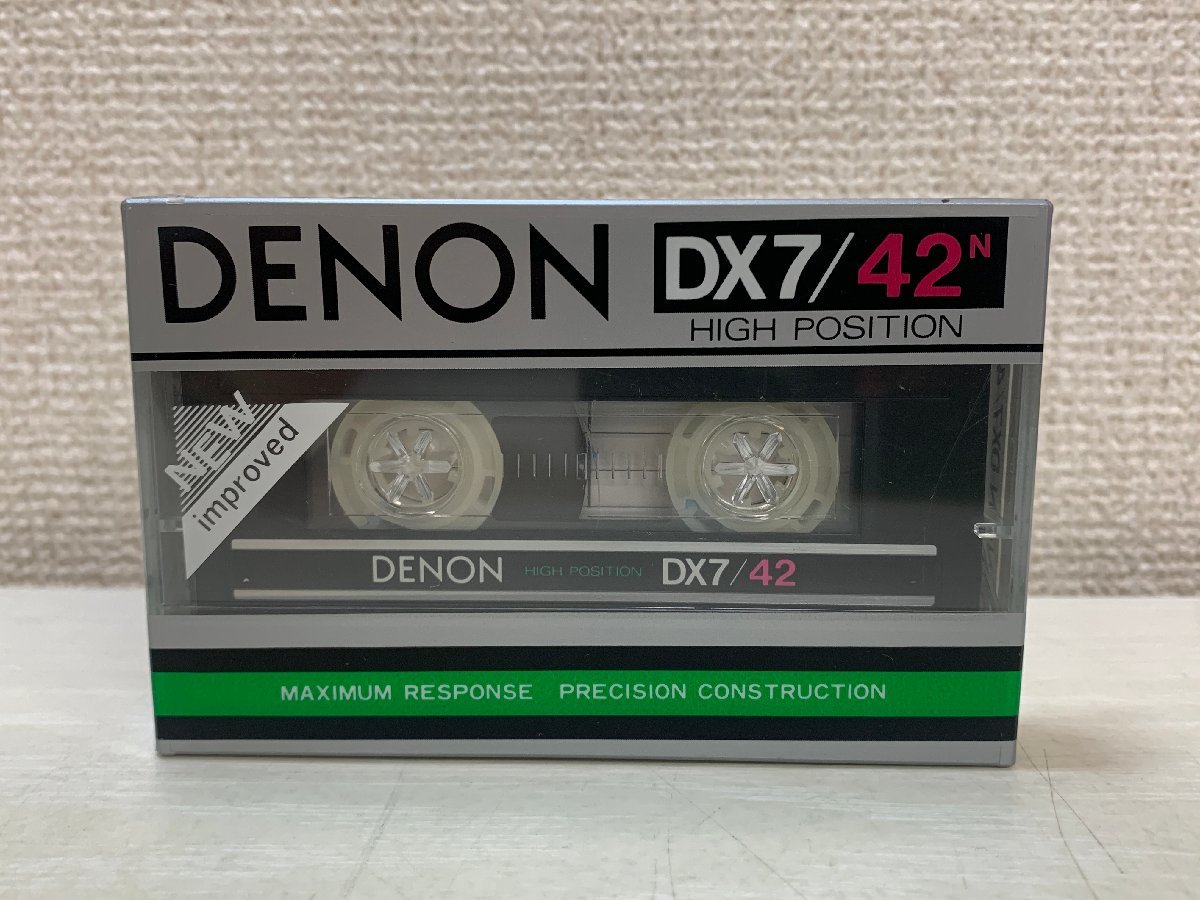 DENON DX7/42N 未開封 カセットテープ ハイポジジョン