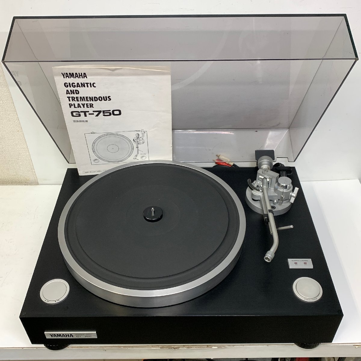 YAMAHA GT-750＜取説付き＞ヤマハ レコードプレーヤー ターンテーブル ...