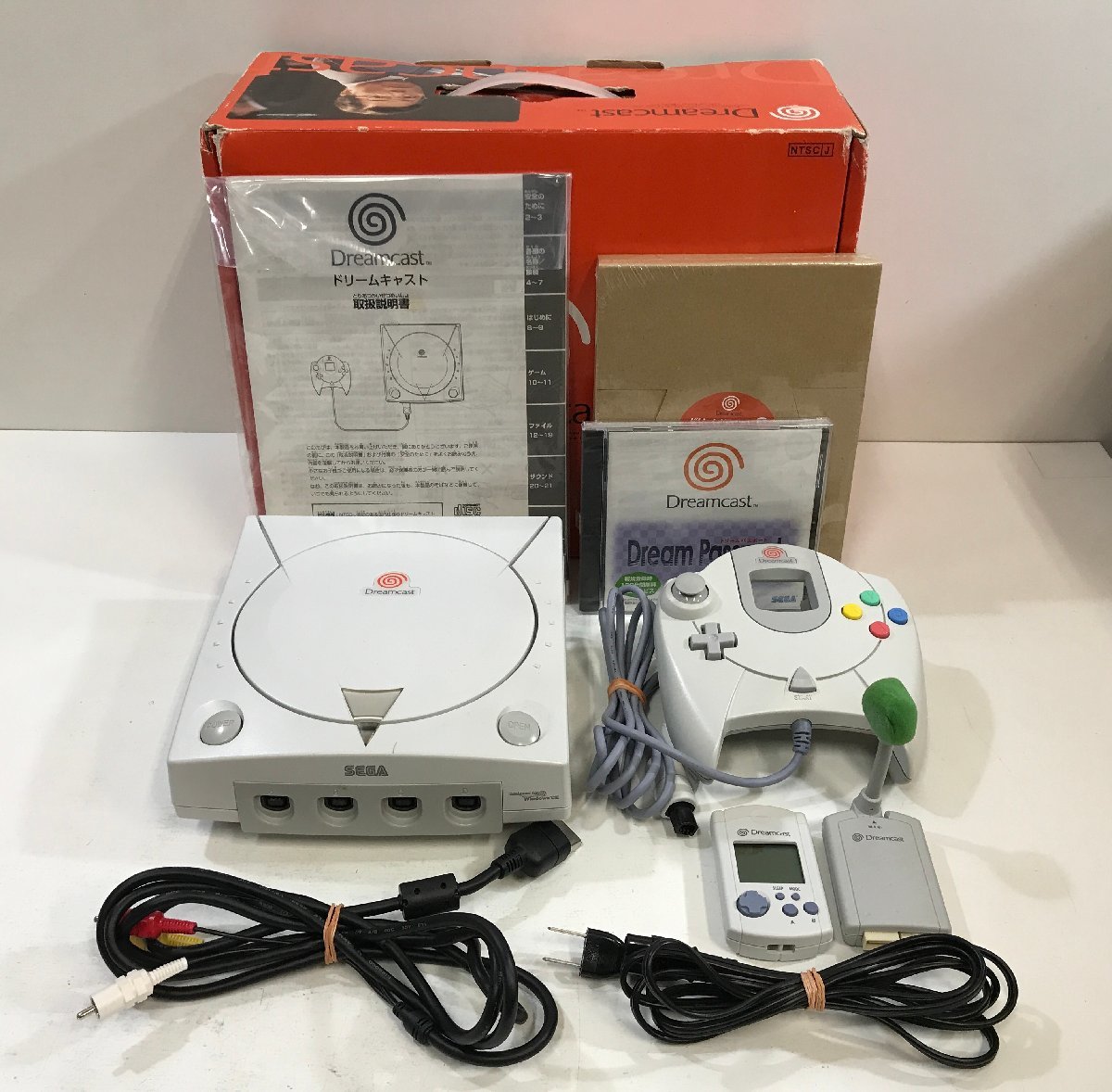 SEGA ドリームキャスト 本体 HKT-3000 セガ Dreamcast 箱付き ドリキャス