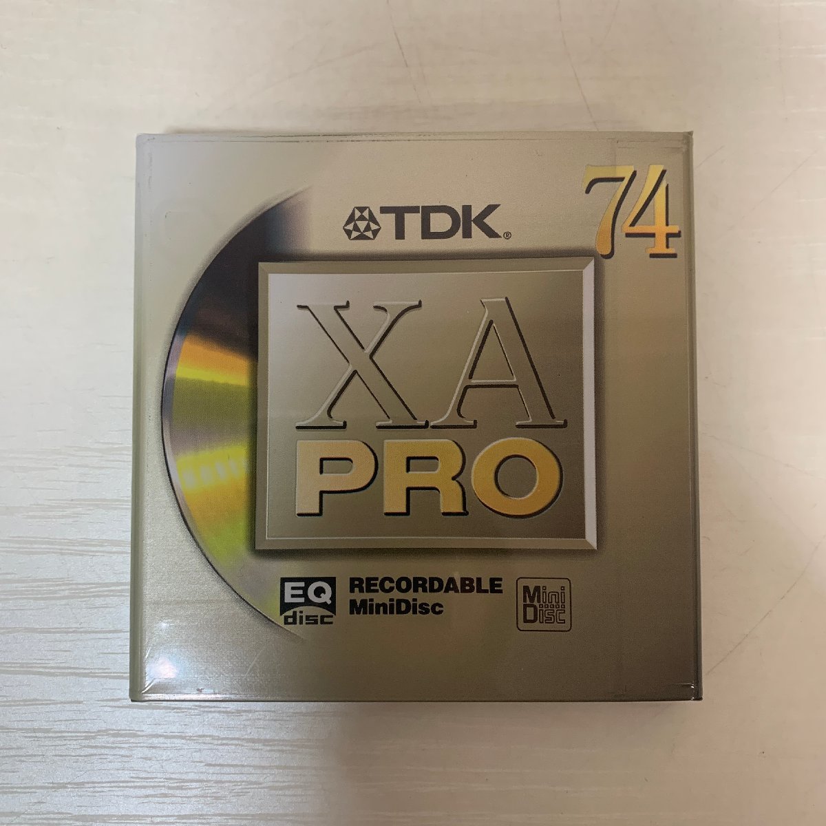 TDK XA PRO 74＜未開封＞MD Mini Disk EQ disc 録音用ミニディスク
