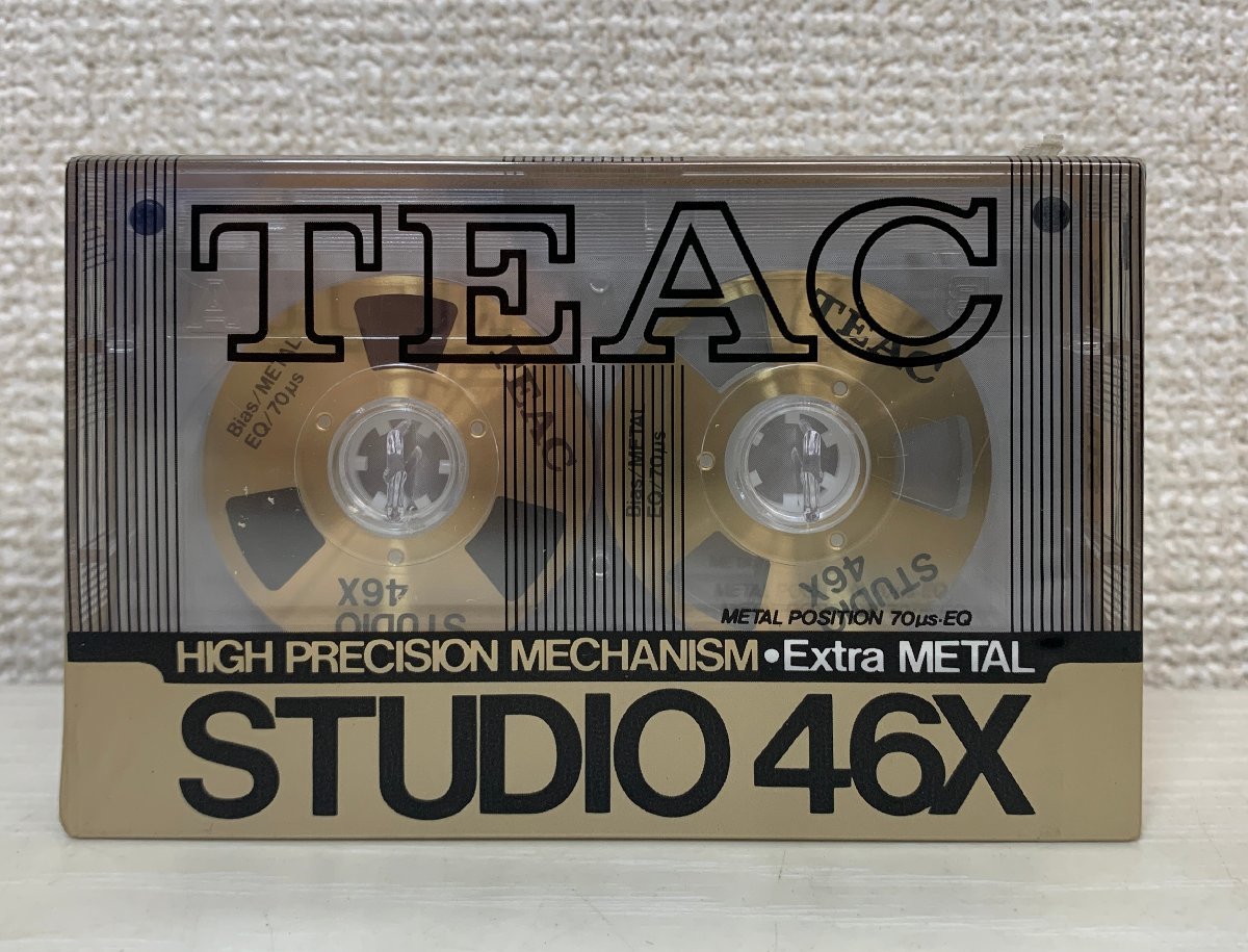 TEAC STUDIO 46X＜未開封＞メタルポジション カセットテープ