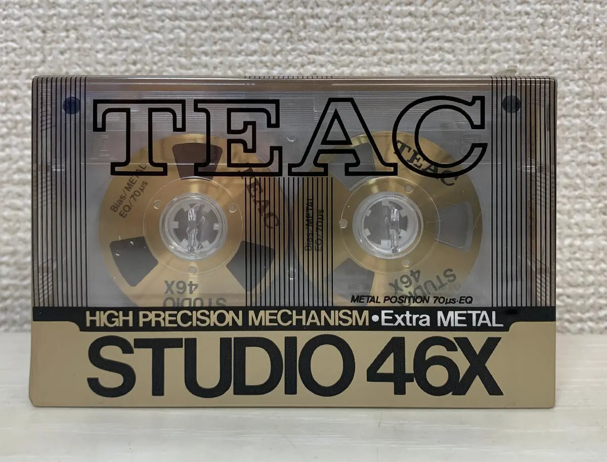 TEAC STUDIO 46X＜未開封＞メタルポジション カセットテープ | 出張