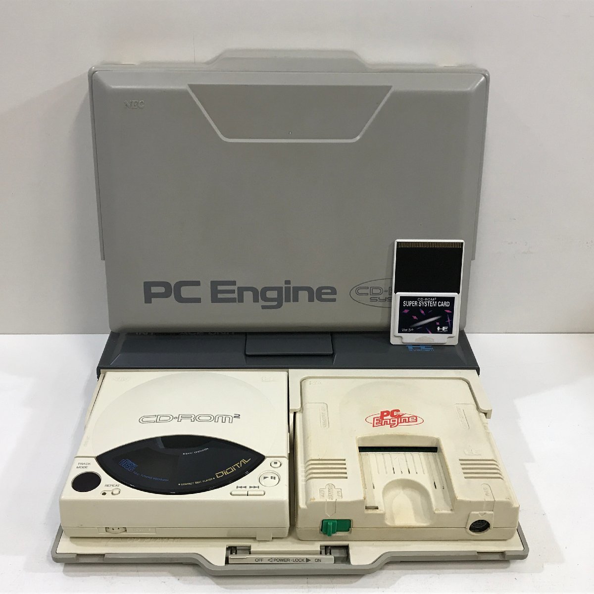 PCエンジン 本体 CD-ROM2 インターフェイスユニット IFU-30A NEC CDロムロム スーパーシステムカード