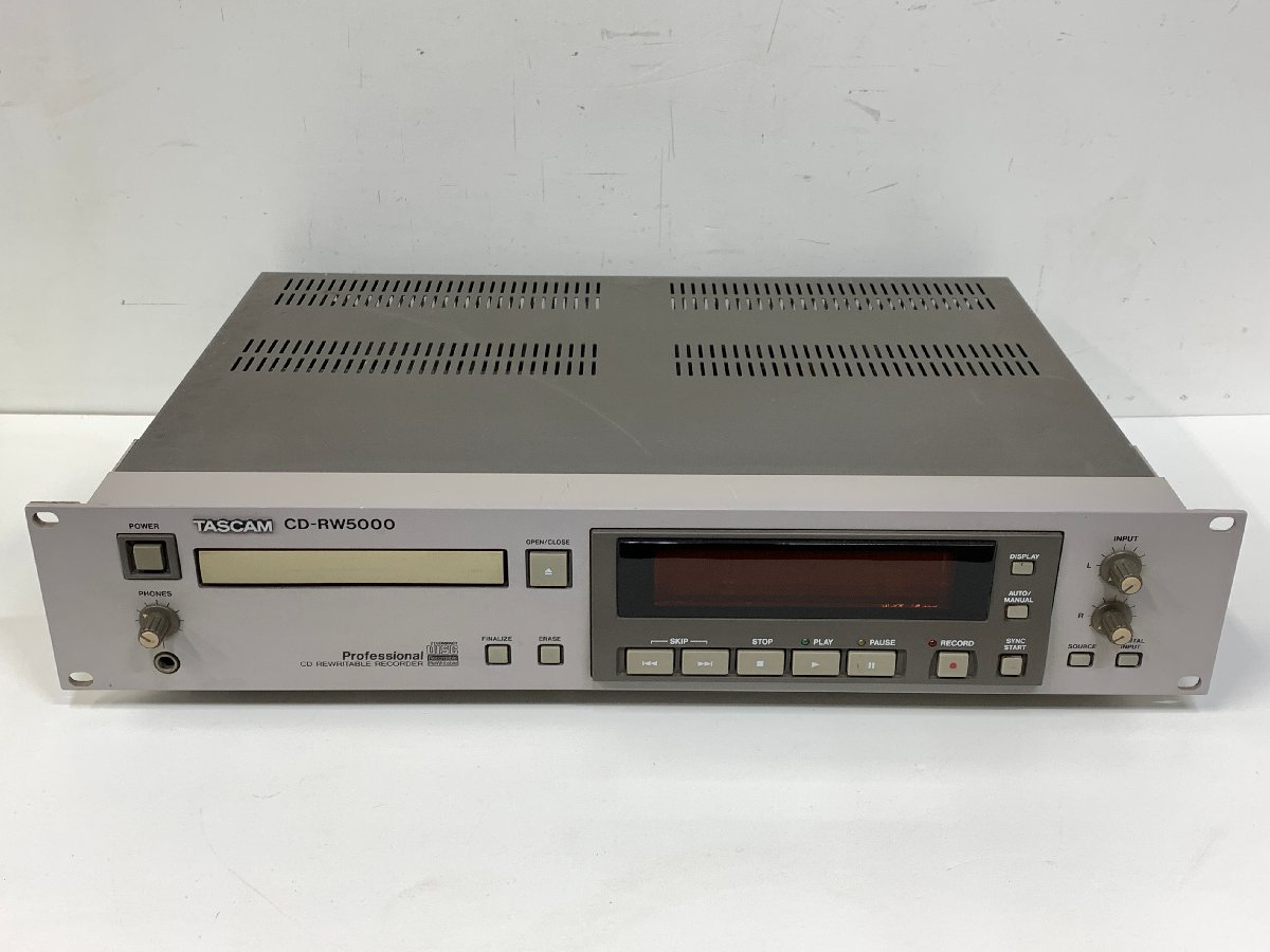 TASCAM CD-RW5000 タスカム 業務用CDレコーダー