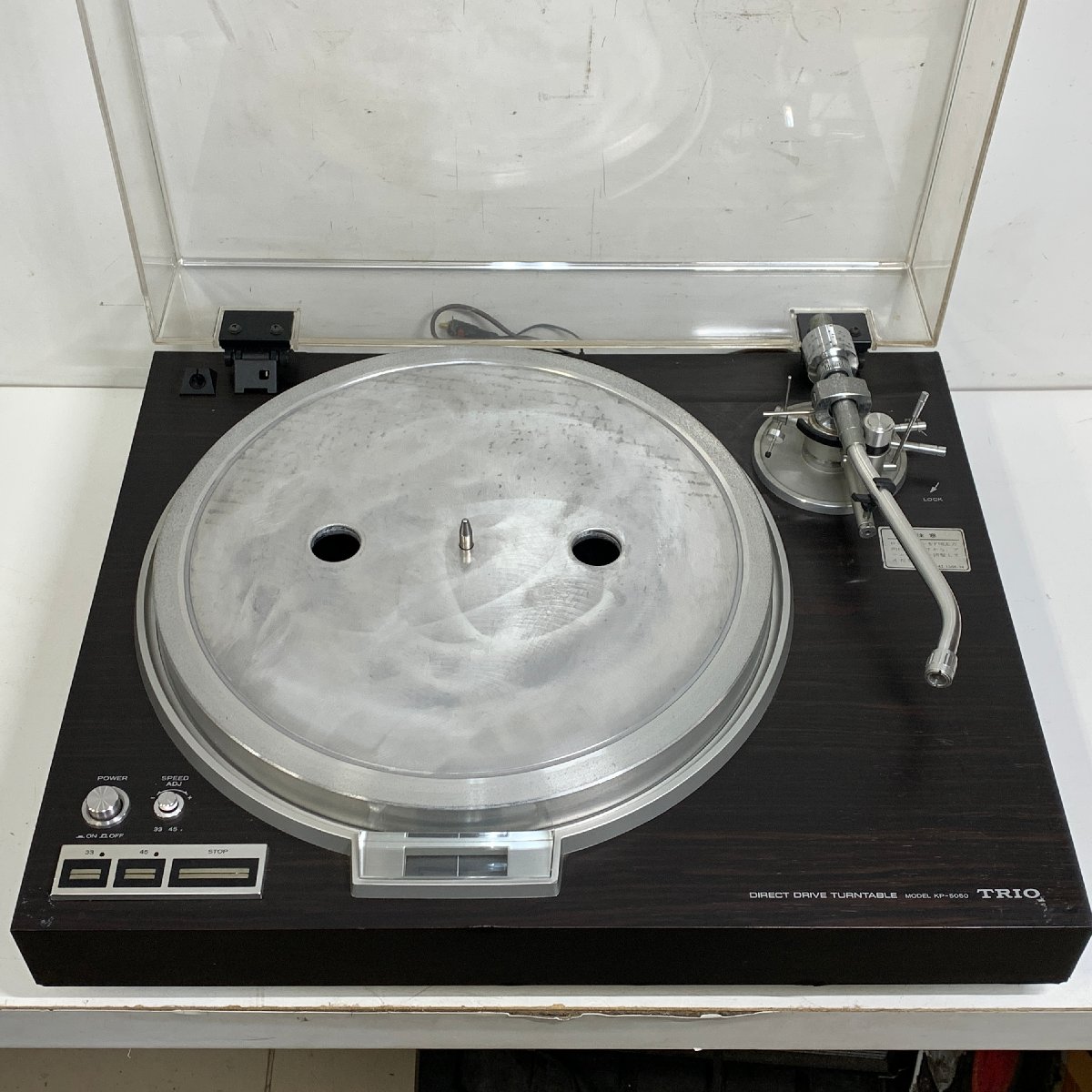 TRIO KP-5050 トリオ レコードプレーヤー ターンテーブル MADE IN ...