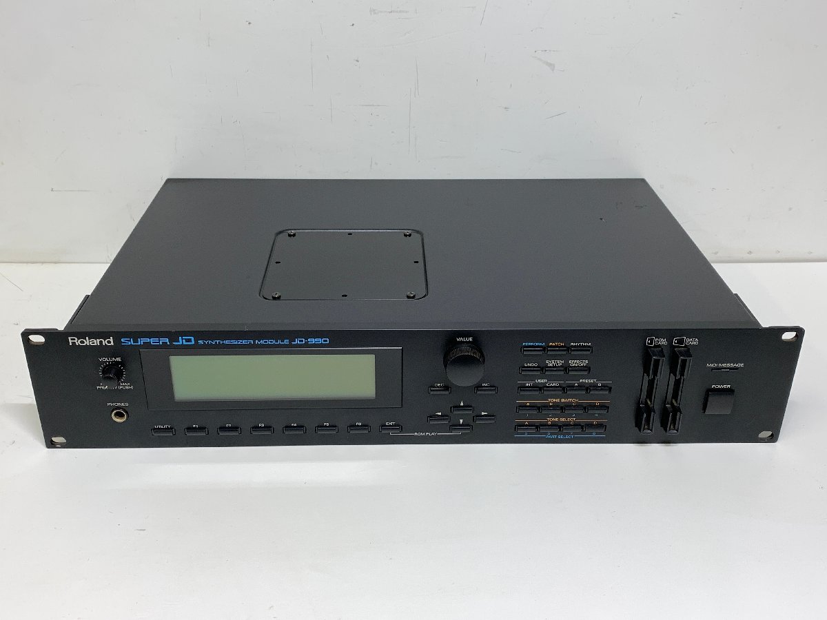 Roland JD-990 ローランド MIDI音源 シンセサイザー 2Uラックマウント 