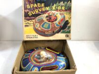 SPACE SURVEY X-09 MODERN TOYS 宇宙船 乗り物 玩具 ブリキ 昭和レトロ 当時物 日本製