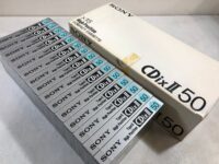 カセットテープ SONY CDixⅡ50分＜未開封まとめて・15本＞ハイポジション HIGH POSITION TYPEⅡ (CrO2)