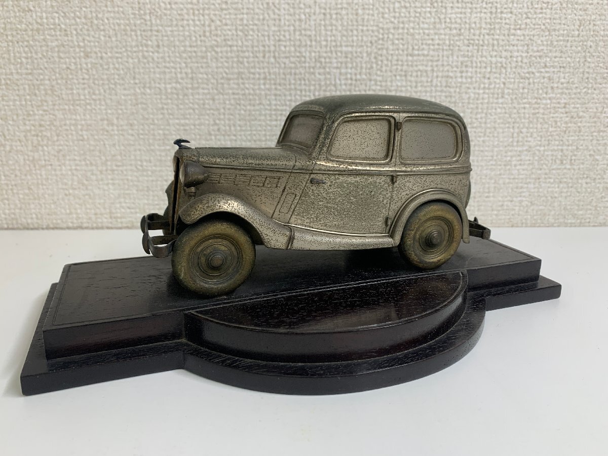 ダットサン 自動車商會 1937年 昭和12年 創業五周年記念 置物 自動車 日産 オブジェ 記念品 DATSUN