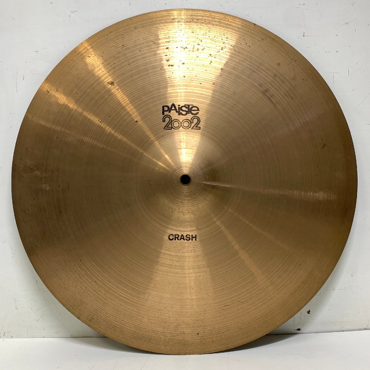 PAiSTe 2002 CRASH 18インチ/45cm パイステ クラッシュシンバル ドラム 打楽器