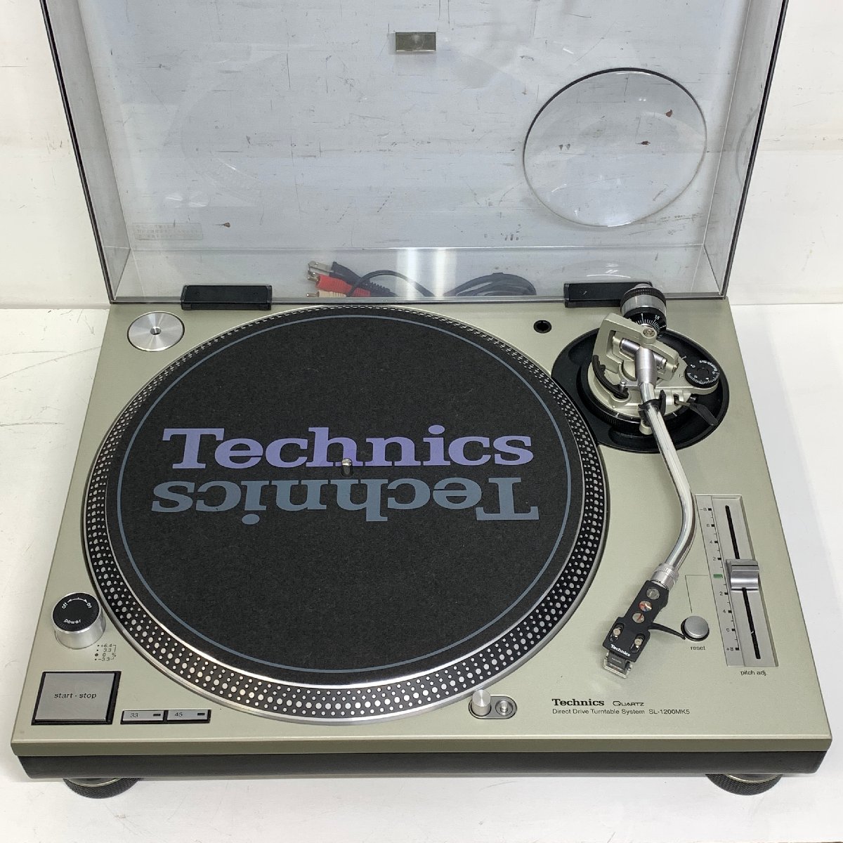 Technics SL-1200MK5／SHURE M44G テクニクス レコードプレーヤー ターンテーブル MADE IN JAPAN