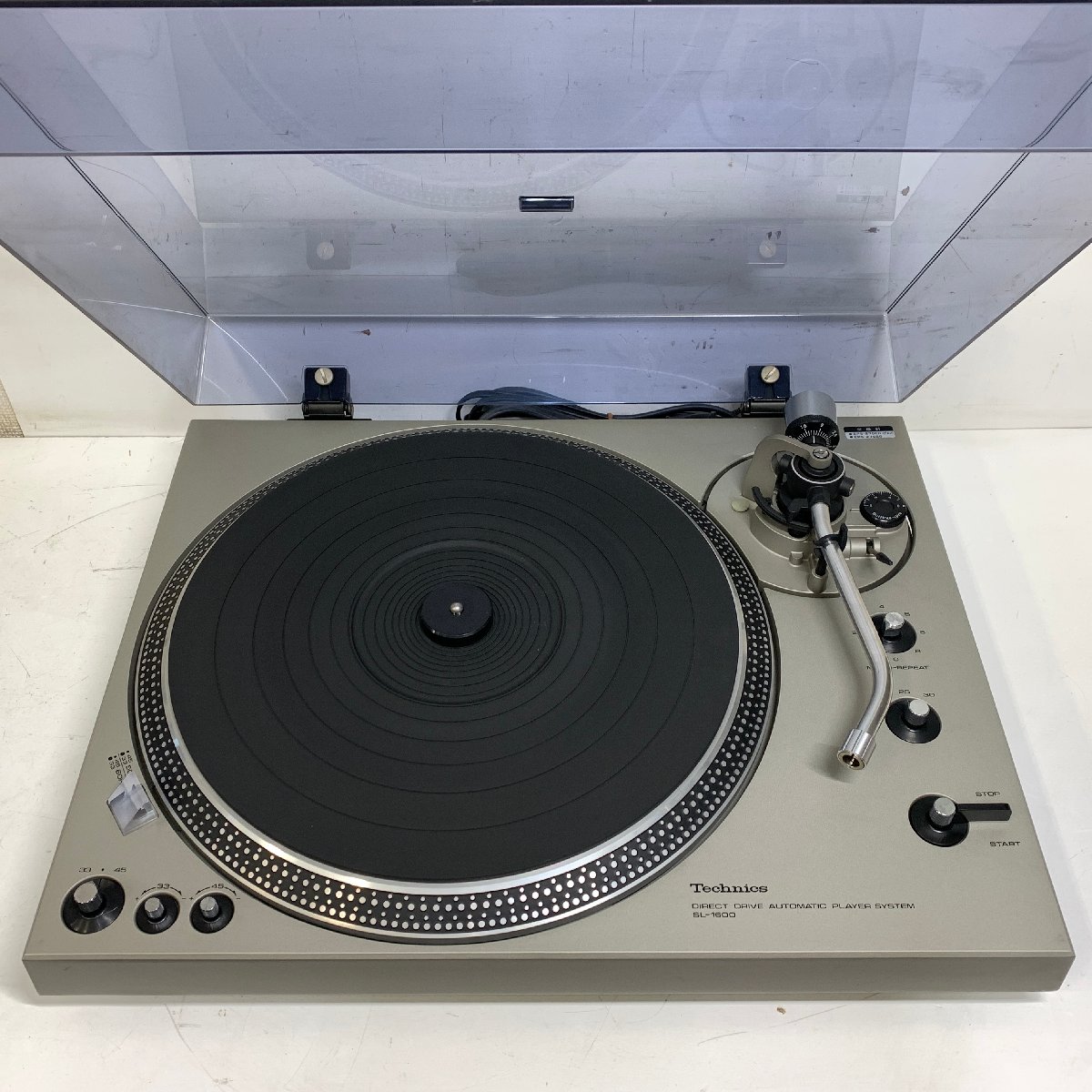 Technics SL-1600 テクニクス レコードプレーヤー ターンテーブル MADE IN JAPAN