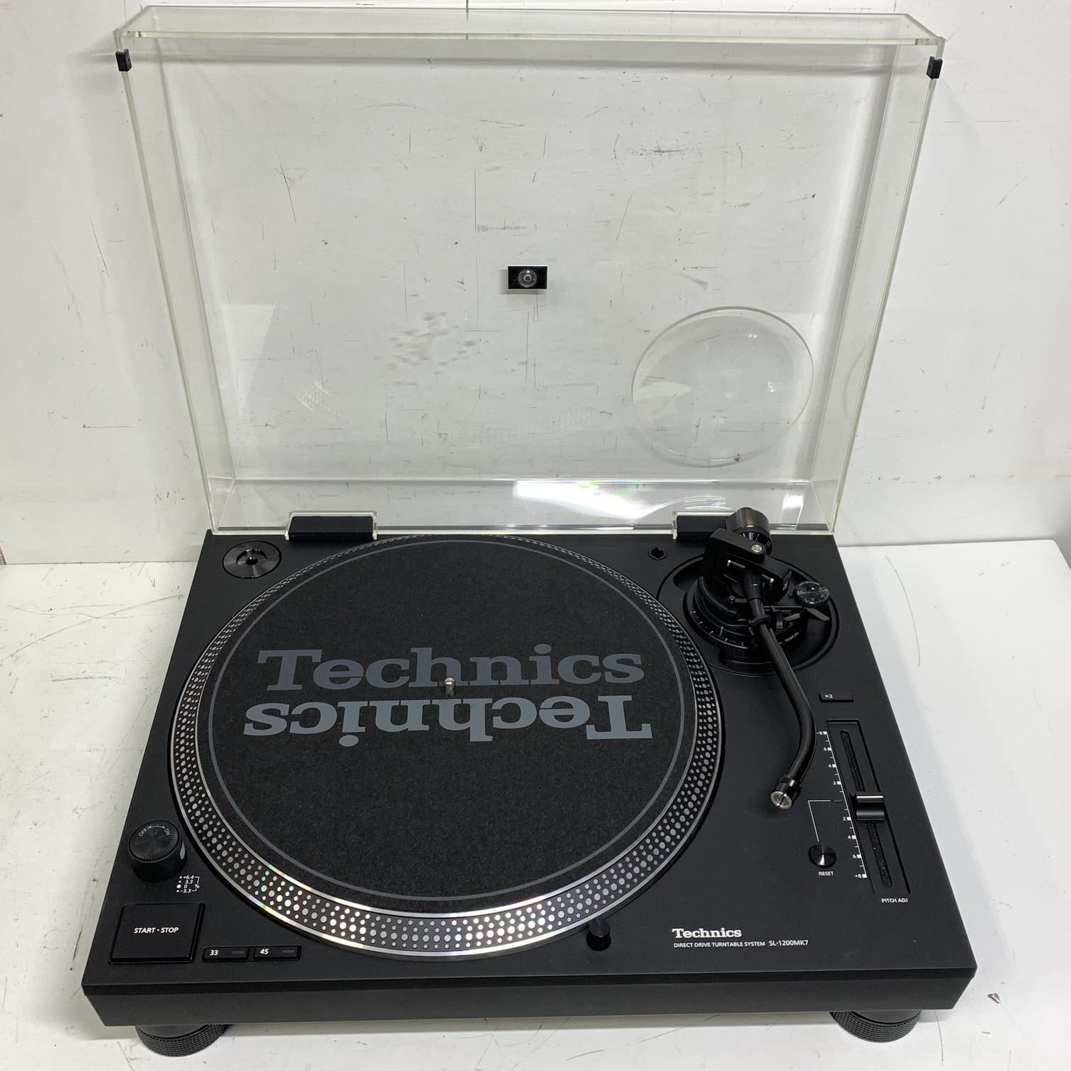 Technics SL-1200MK7＜元箱・取説付き＞テクニクス レコードプレーヤー ターンテーブル 黒 ブラック