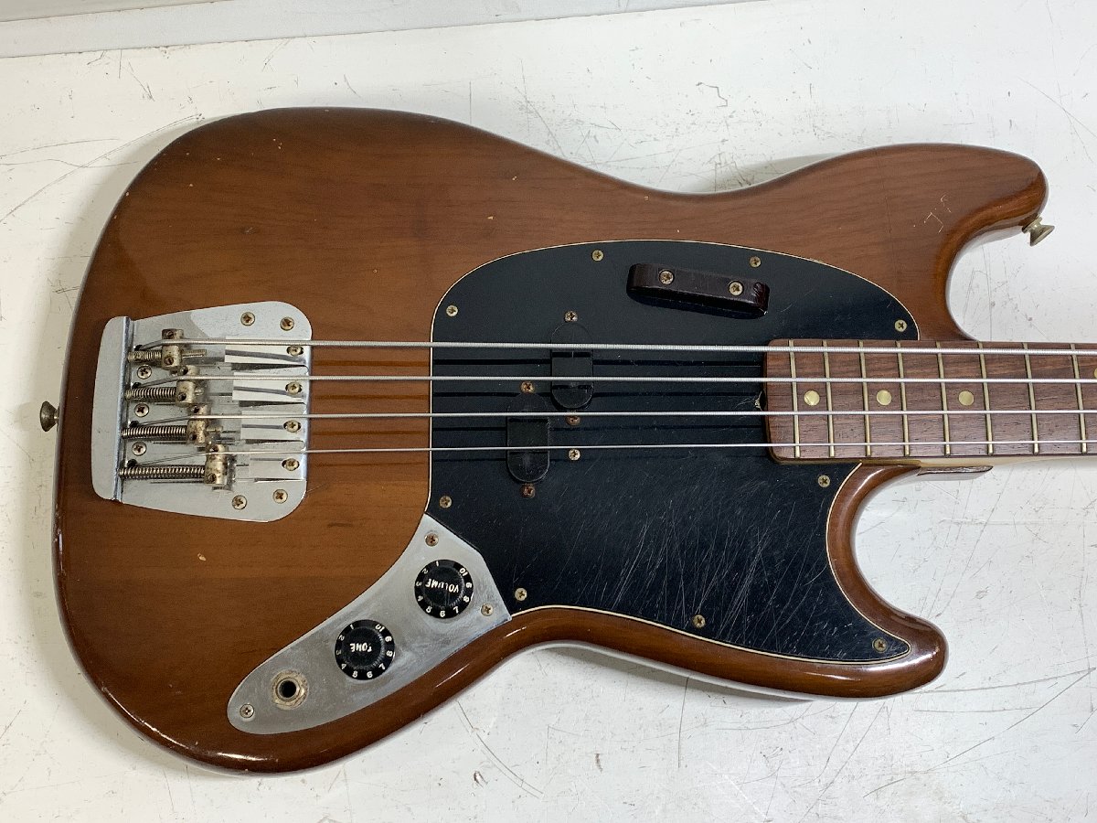 Fender MUSTANG BASS フェンダー ムスタング ベース MADE IN USA ブラウン 茶色 エレキベース