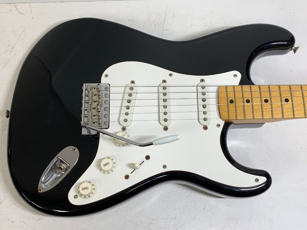 Fender Japan ST57-115 JVシリアル ハードケース付き フェンダー ストラトキャスター 黒 ブラック エレキギター