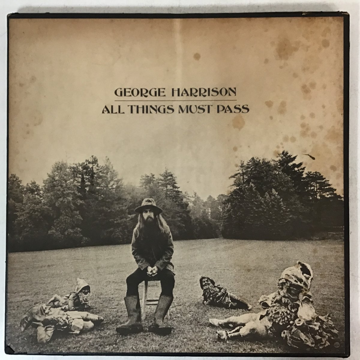 【3LP】ジョージ・ハリソン GEORGE HARRISON / ALL THINGS MUST PASS / ポスター付 / APPLE STCH639