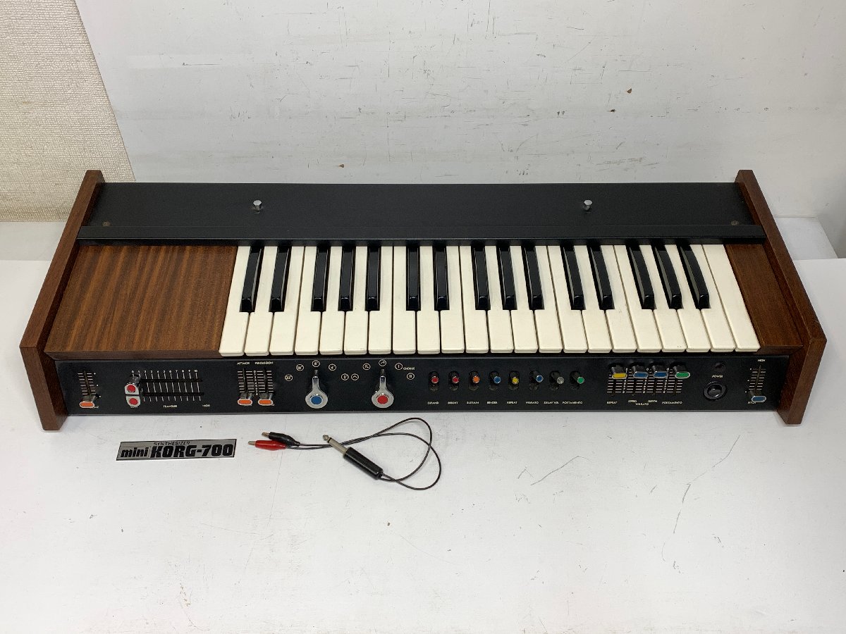 コルグ miniKORG-700 モノフォニック アナログシンセサイザー 37鍵キーボード