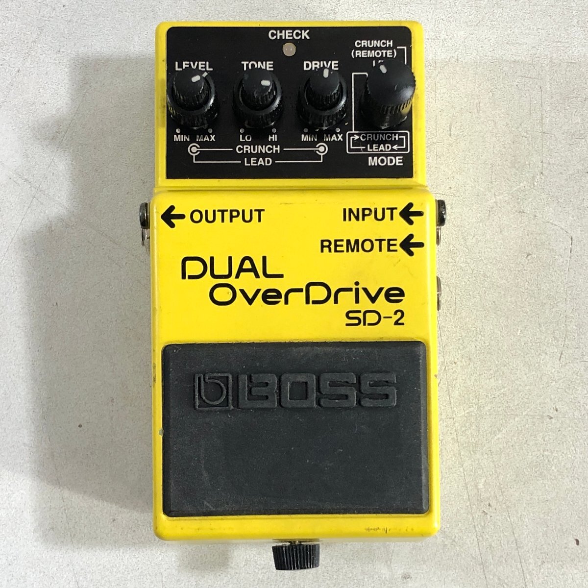 BOSS SD-2 DUAL OverDrive ボス デュアル・オーバードライブ コンパクトエフェクター