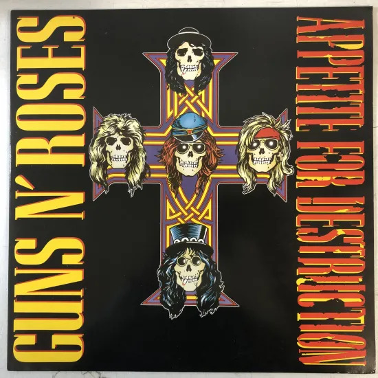 ガンズ・アンド・ローゼズ GUNS N’ ROSES / アペタイト・フォー・ディストラクション APPETITE FOR DESTRUCTION / LP P-13556