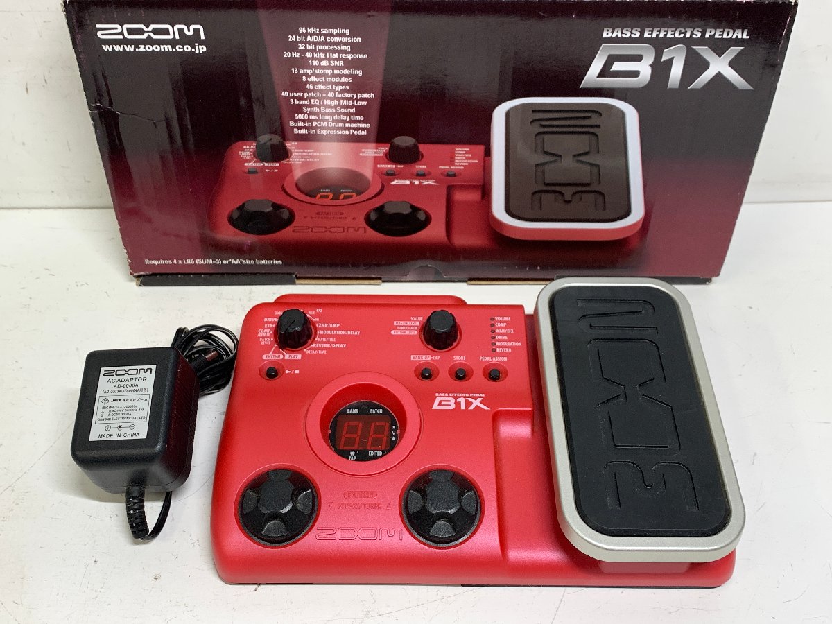 ZOOM B1X AC…