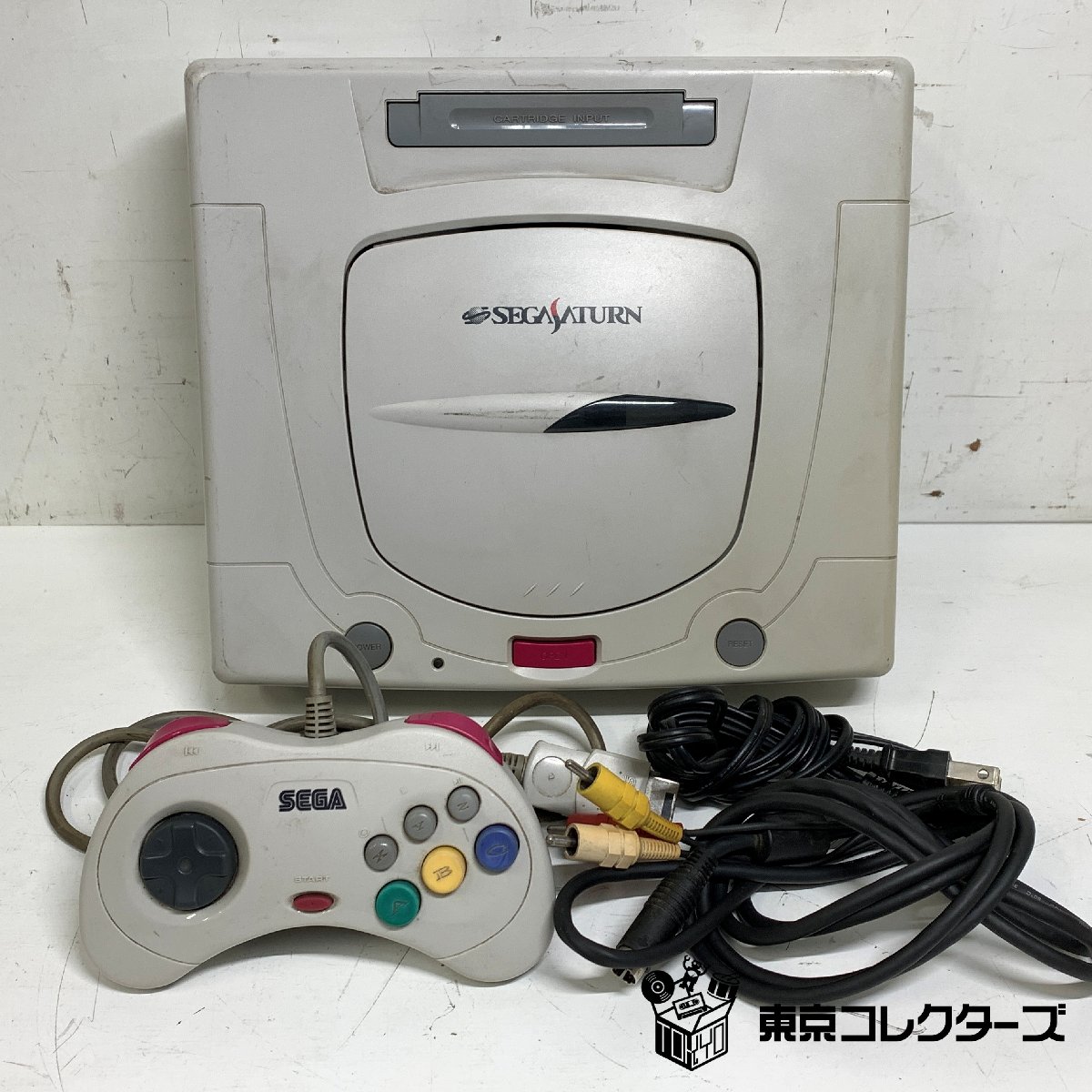 SEGA セガサターン 本体 HST-3220 コントロールパッド H…
