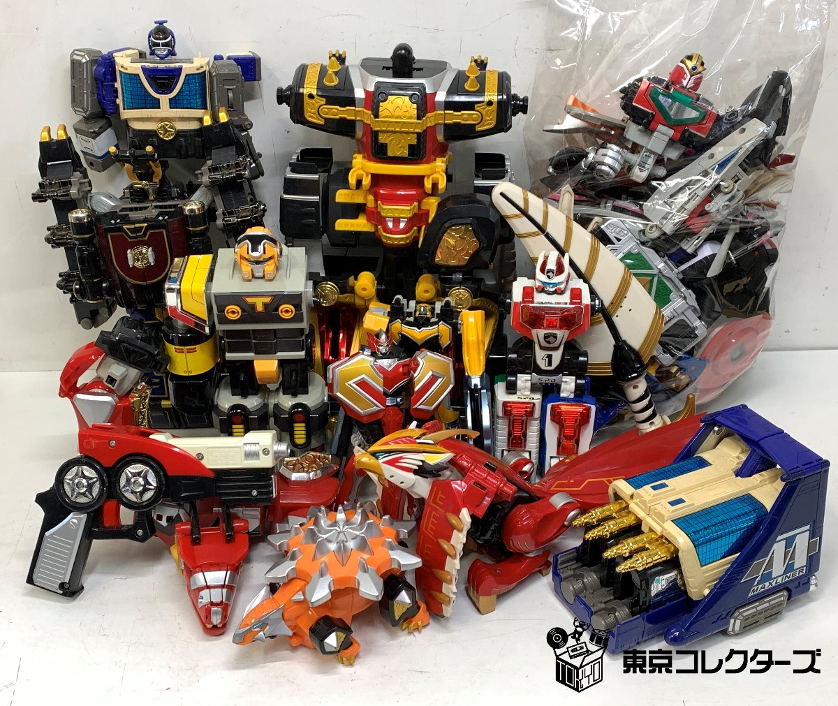 スーパー戦隊 玩具・フィギュアまとめて / 轟雷神 ライナーボーイ デ…