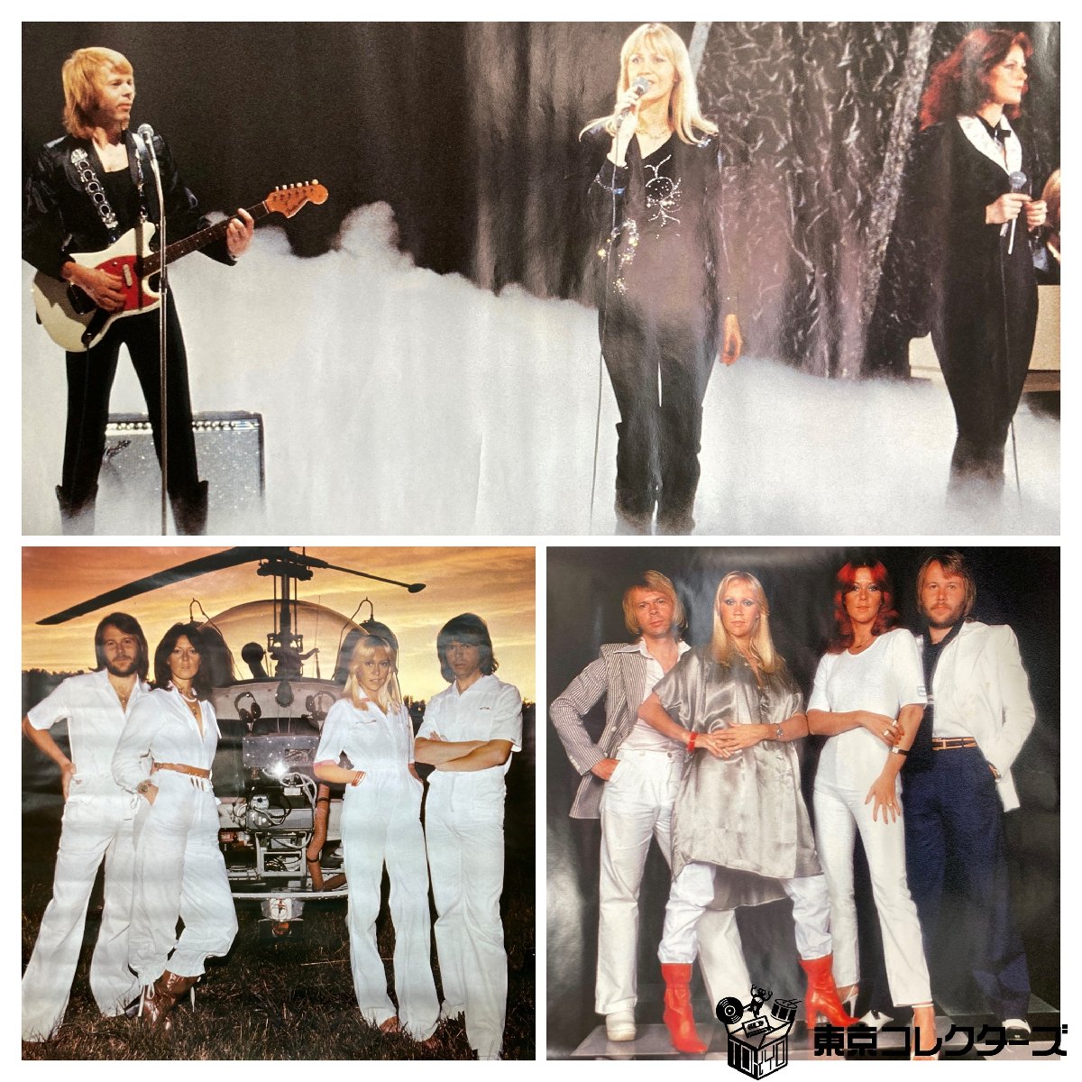 【まとめて3枚】アバ ABBA ポスター ARRIVALほか＜59.2…