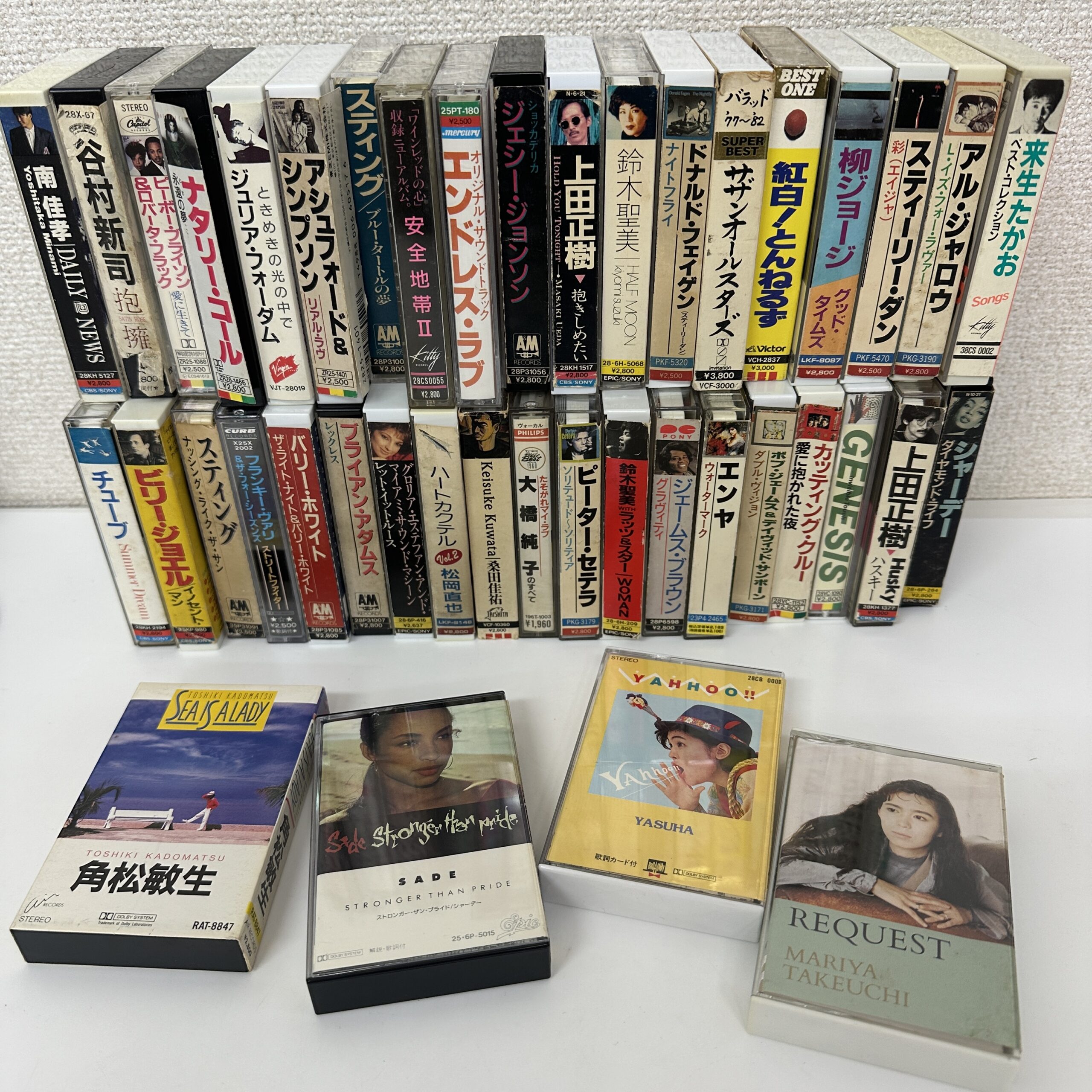 【カセットテープ出張買取】角松敏生 シャーデー 泰葉 竹内まりや ステ…