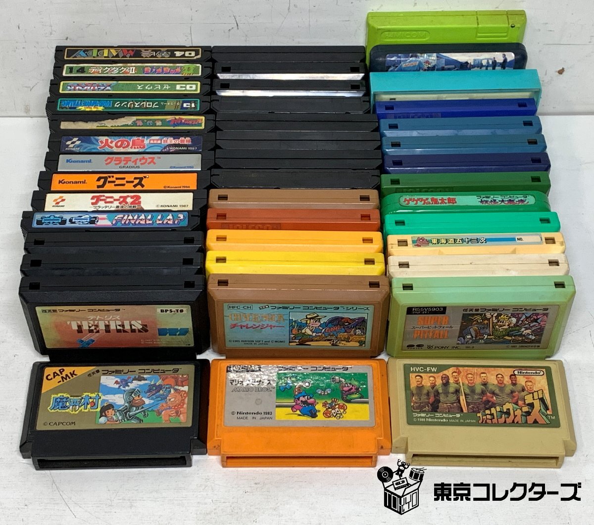 ファミコンソフトまとめて / マリオブラザーズ ゼビウス マッピー グ…