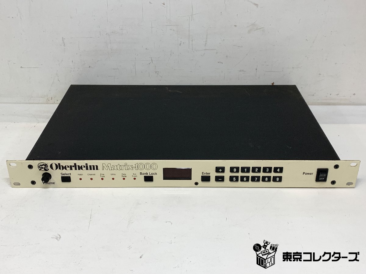 Oberheim Matrix-1000 オーバーハイム MIDI音源モジュール シンセサイザー 1Uラックマウント