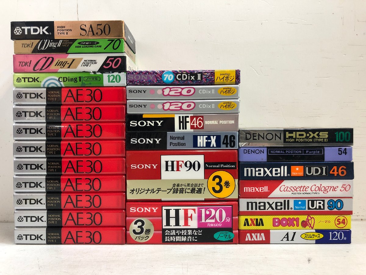 【未開封31本】カセットテープ  買取り TDK『SA50』SONY『…
