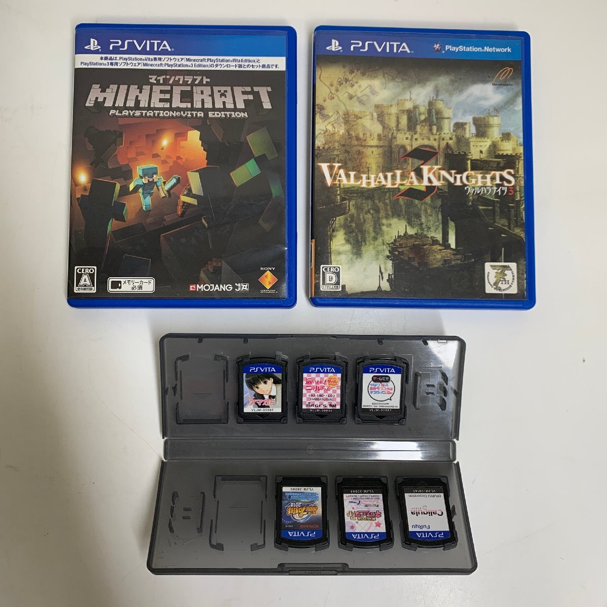 【PSVITAソフト買取】マインクラフト、ヴァルハラナイツ3、アマガミ…