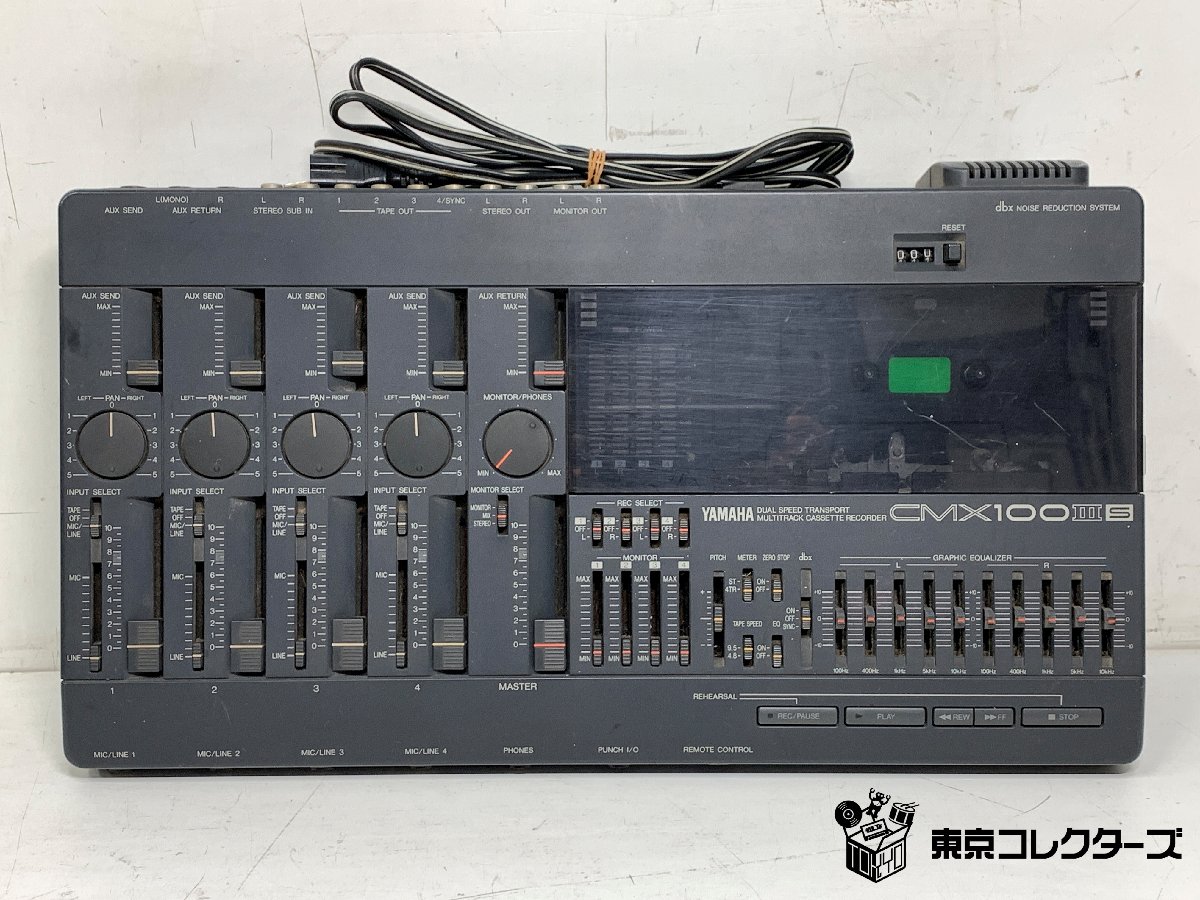 YAMAHA CMX100ⅢS ヤマハ カセットMTR MADE IN JAPAN