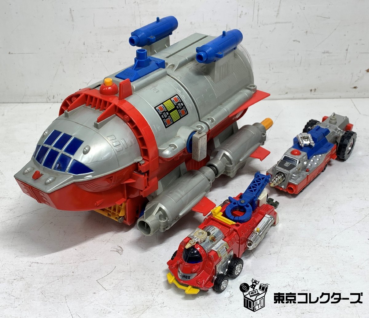 TOMY 恐竜戦隊コセイドン コセイドン号 マントル合金 ファイタス号…