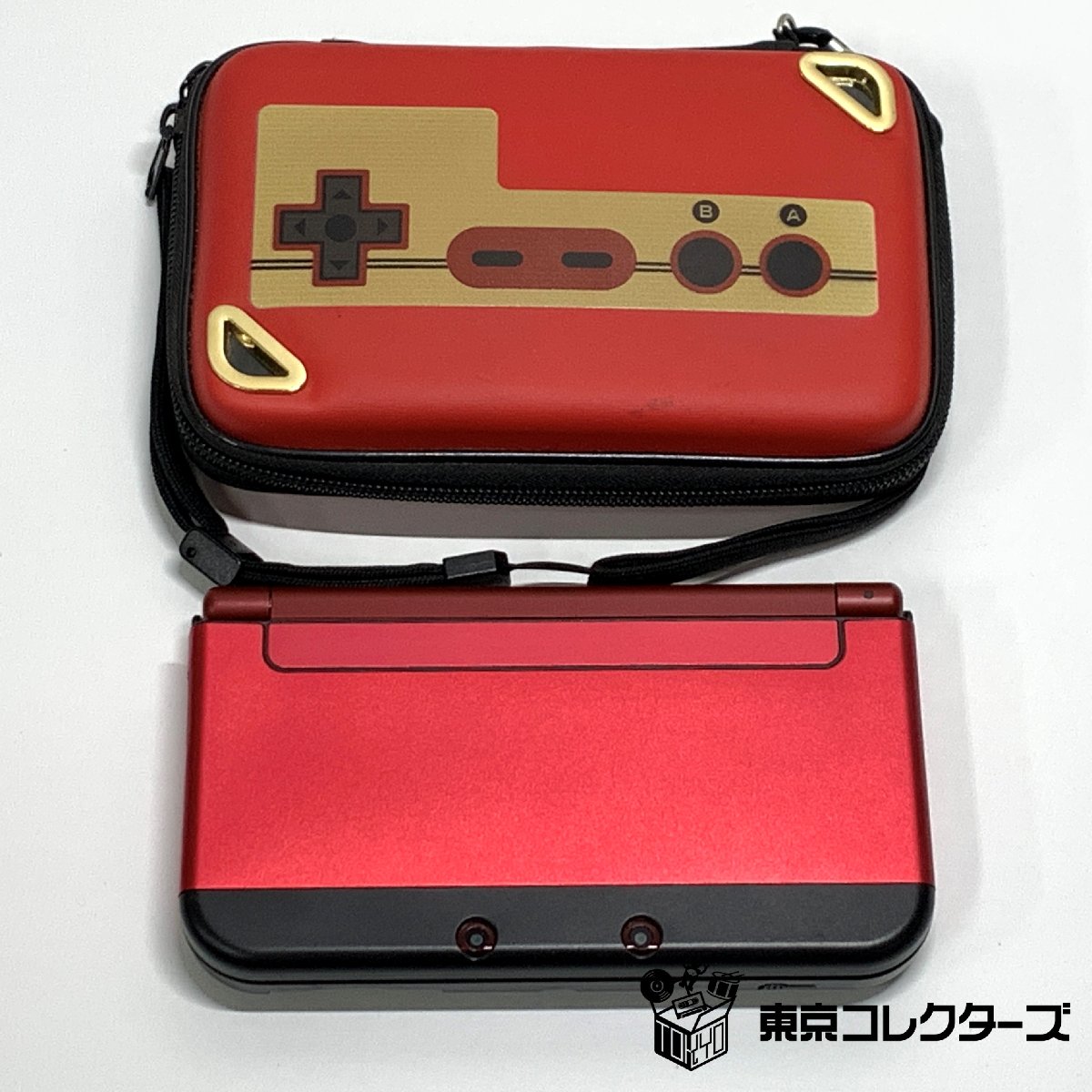 Newニンテンドー3DS LL メタリックレッド アルミニウムケース・…