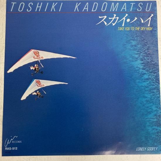 【レコード買取り】角松敏生 TOSHIKI KADOMATSU/スカイ…
