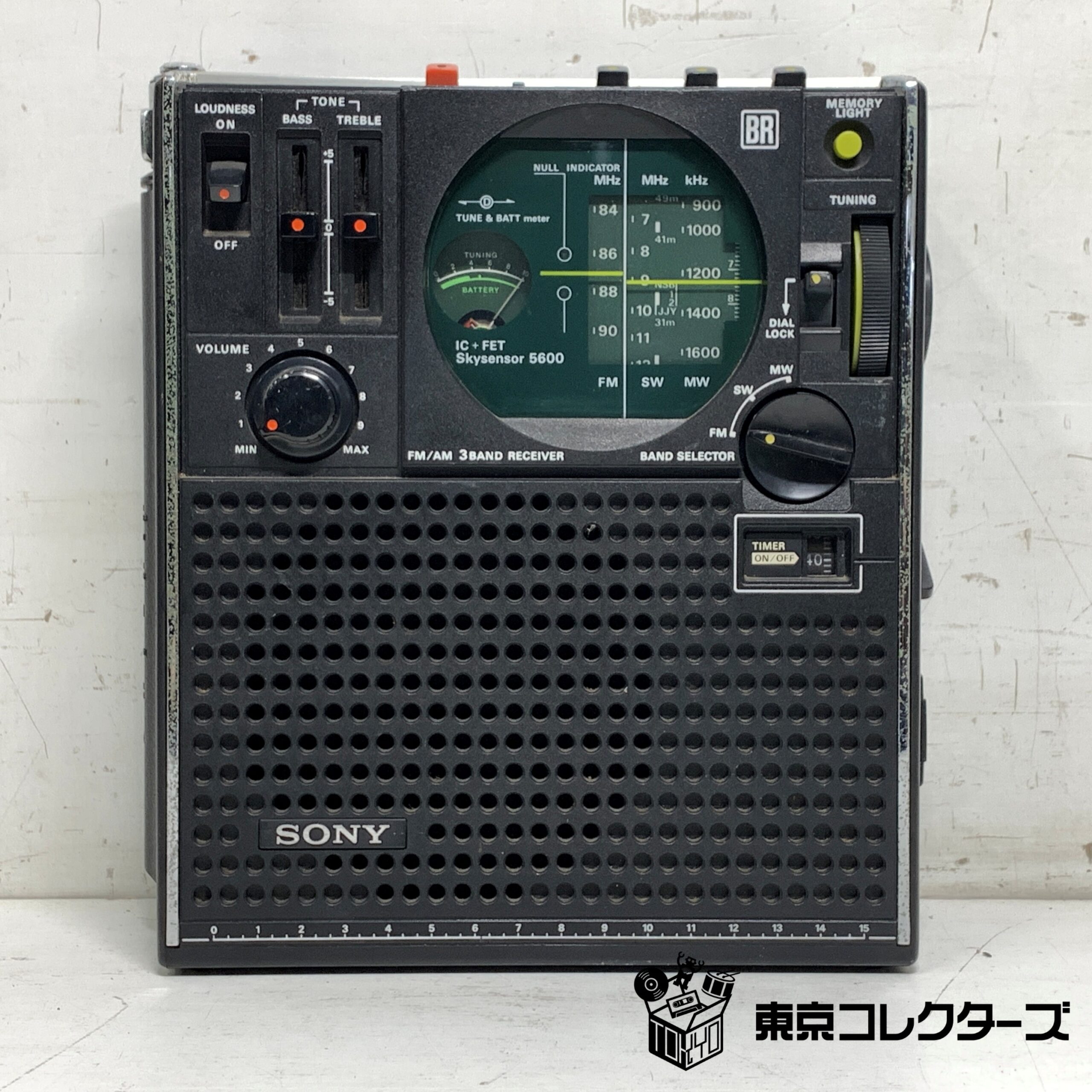 SONY ICF-5600 ソニー スカイセンサー 3バンドレシーバー ラジオ MADE IN JAPAN