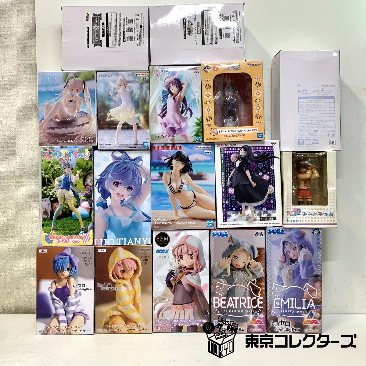 プライズ 美少女フィギュア まとめて／ぬーどるストッパー Re:ゼロか…