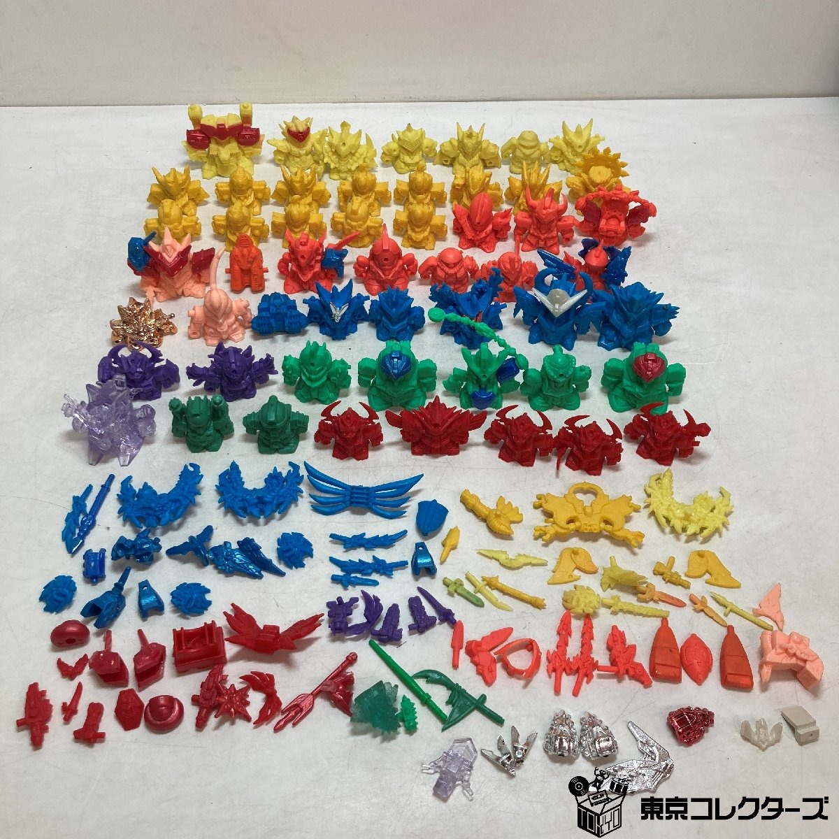 【SDガンダム出張買取】まとめて53体+パーツ消しゴム ミニフィギュア