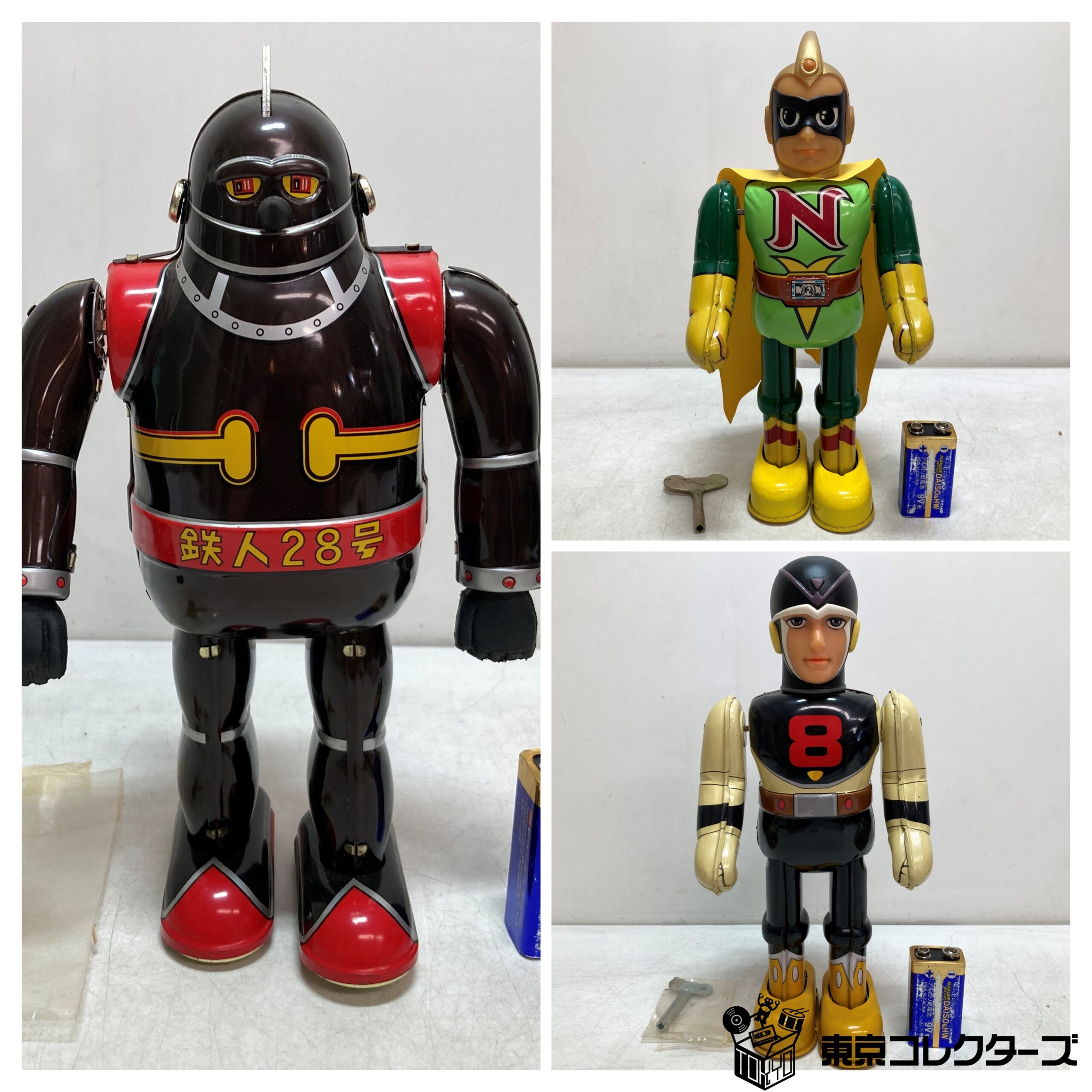 【ブリキ】TIN AGE 鉄人28号 №1 ゼンマイ歩行《 箱無し /…