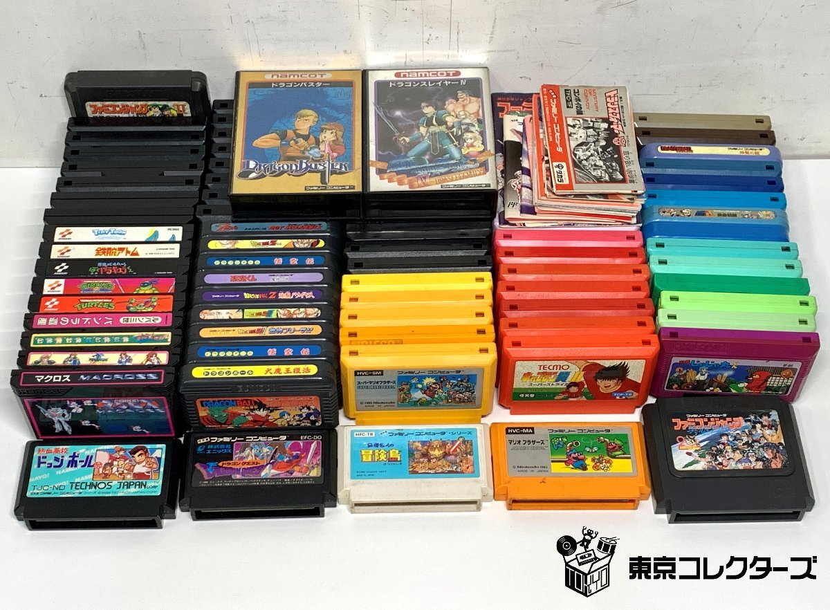 ファミコンソフト まとめて マリオブラザーズ ドラゴンクエスト ファミ…