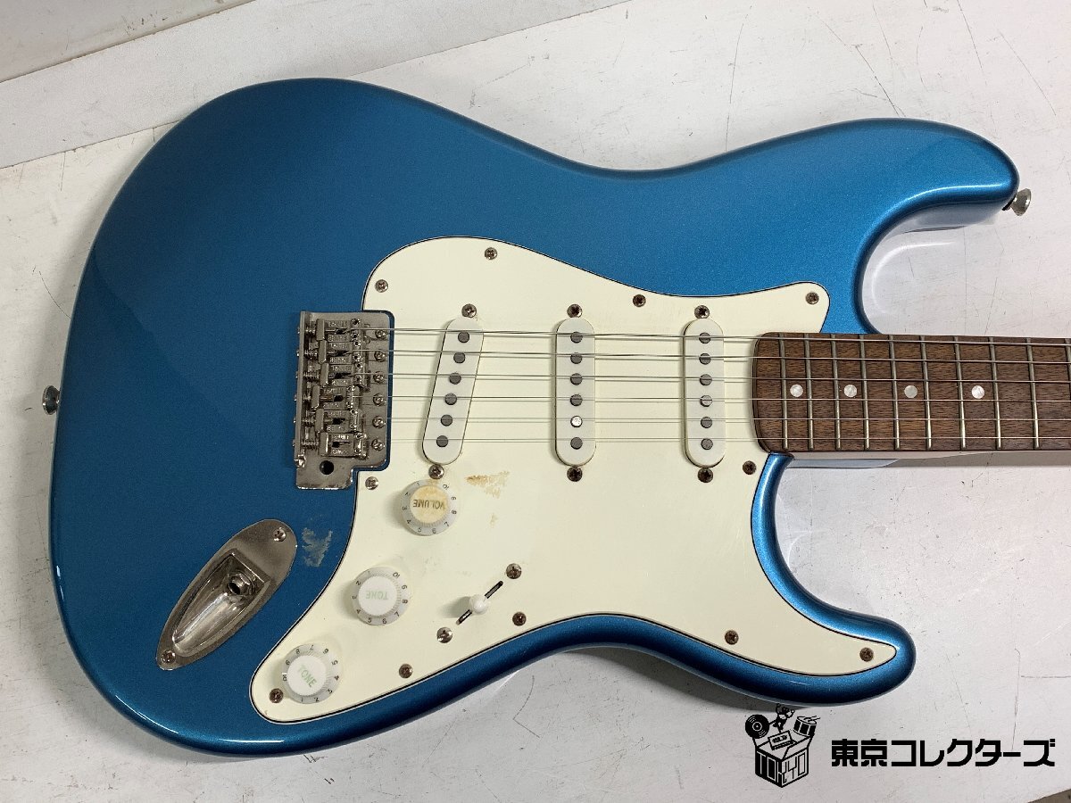 Squier by Fender ストラトキャスター 3S 青系 ブル…