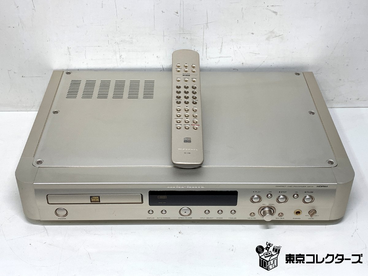 Marantz DR-17 リモコン付き マランツ CDレコーダー