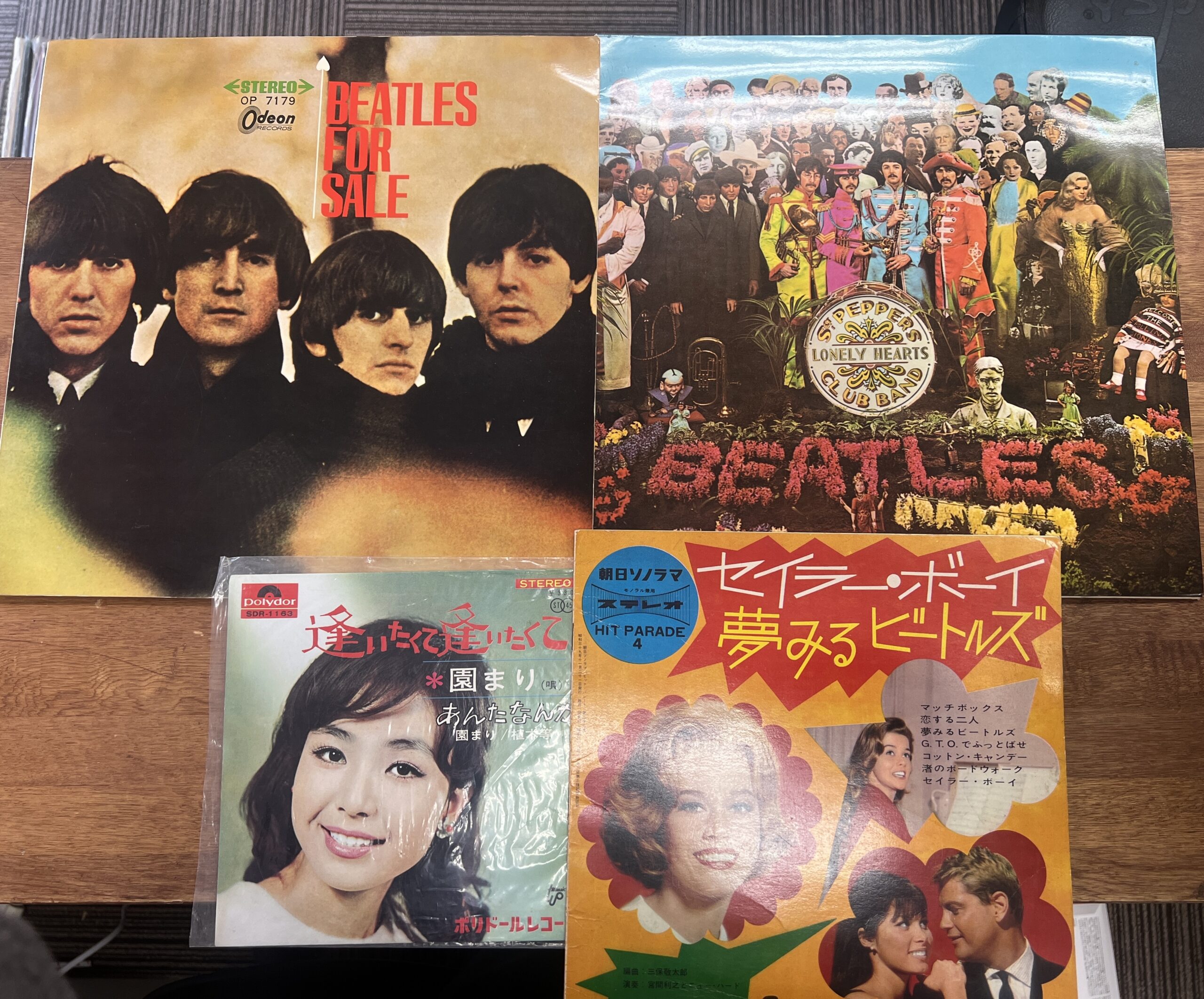 【店頭買取】レコードLP ビートルズ 赤盤 OP 7179 8163 …