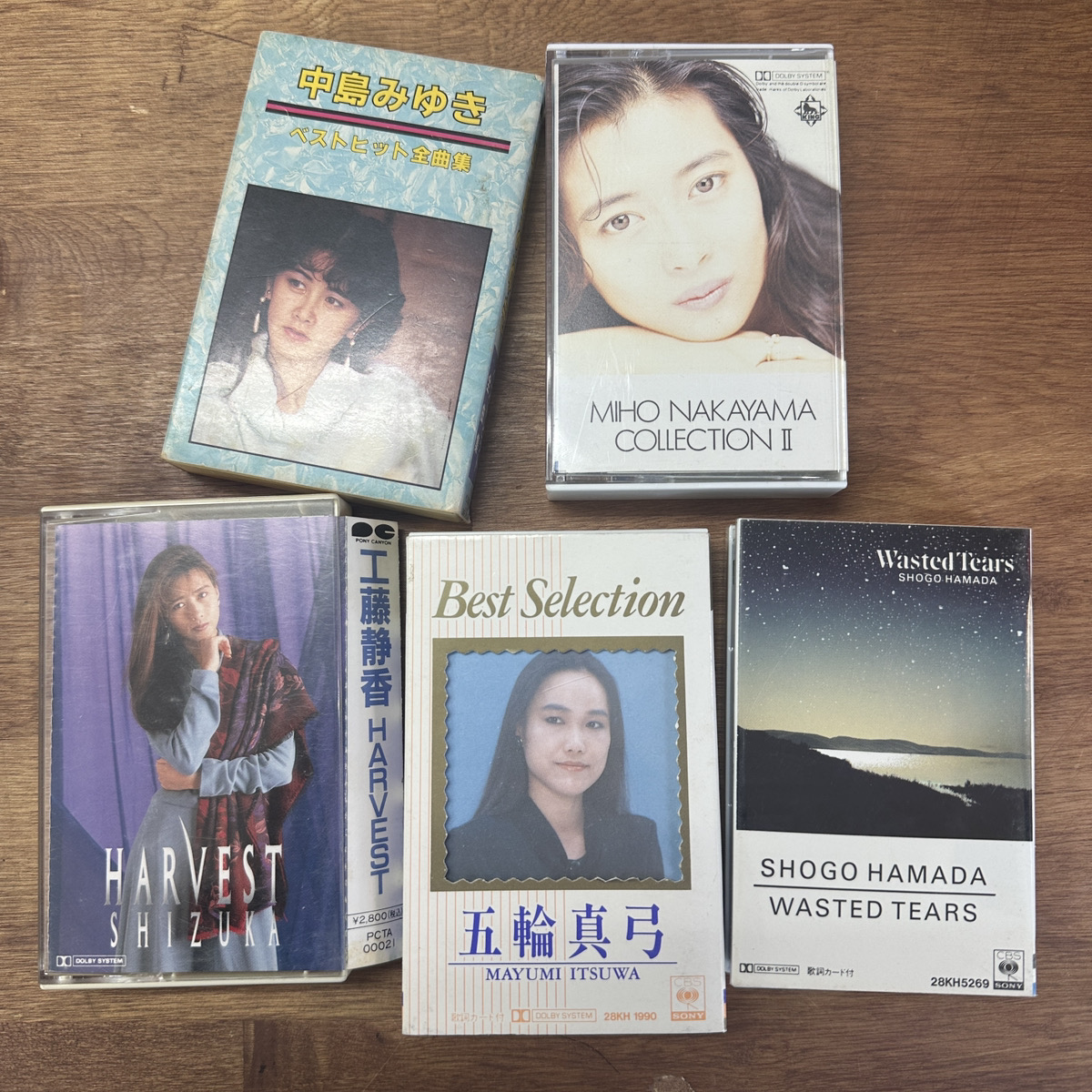 【出張買取】カセットテープ 中山美穂 工藤静香 中島みゆき 五輪真弓 …